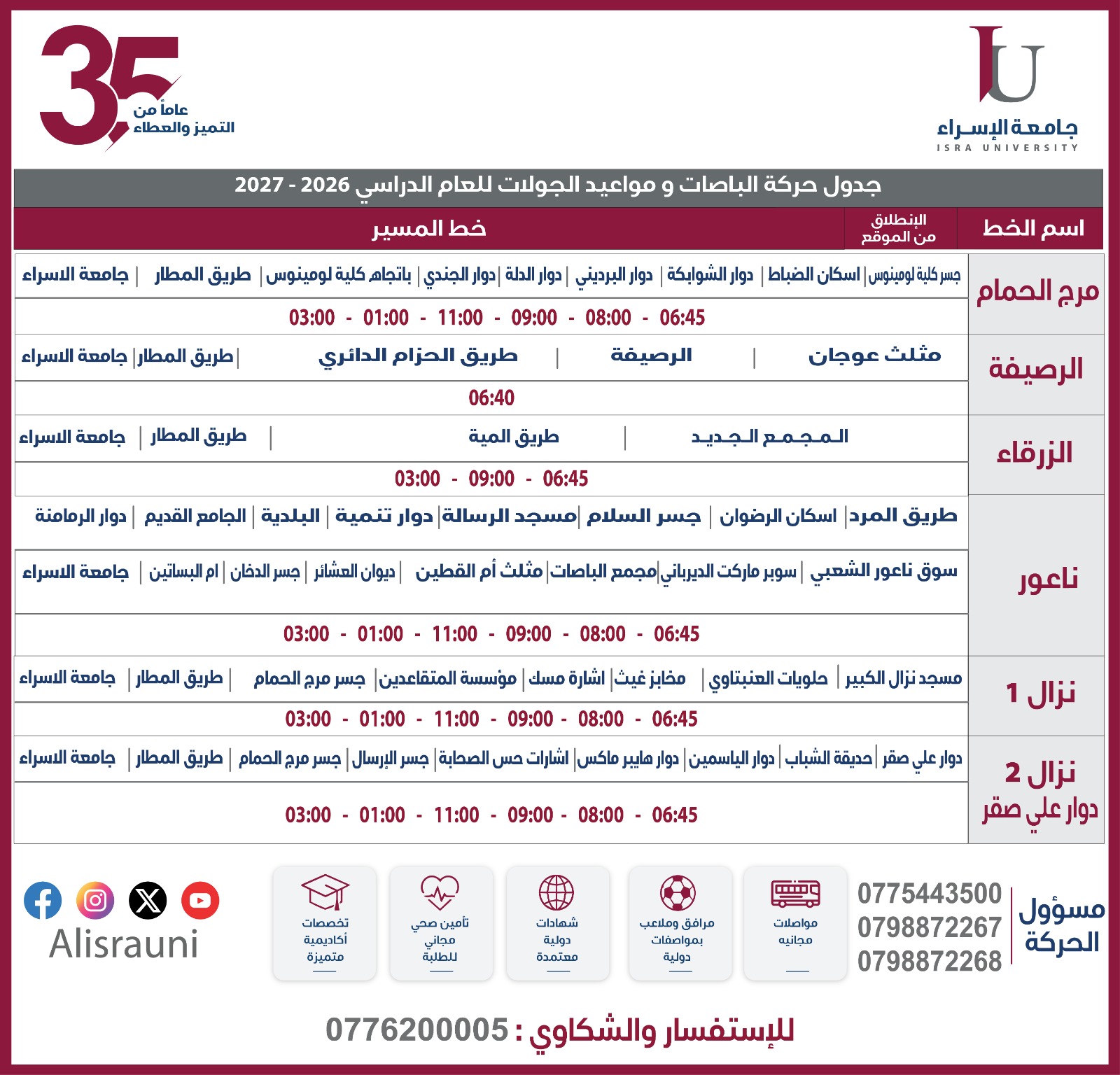 حركة الحافلات 5