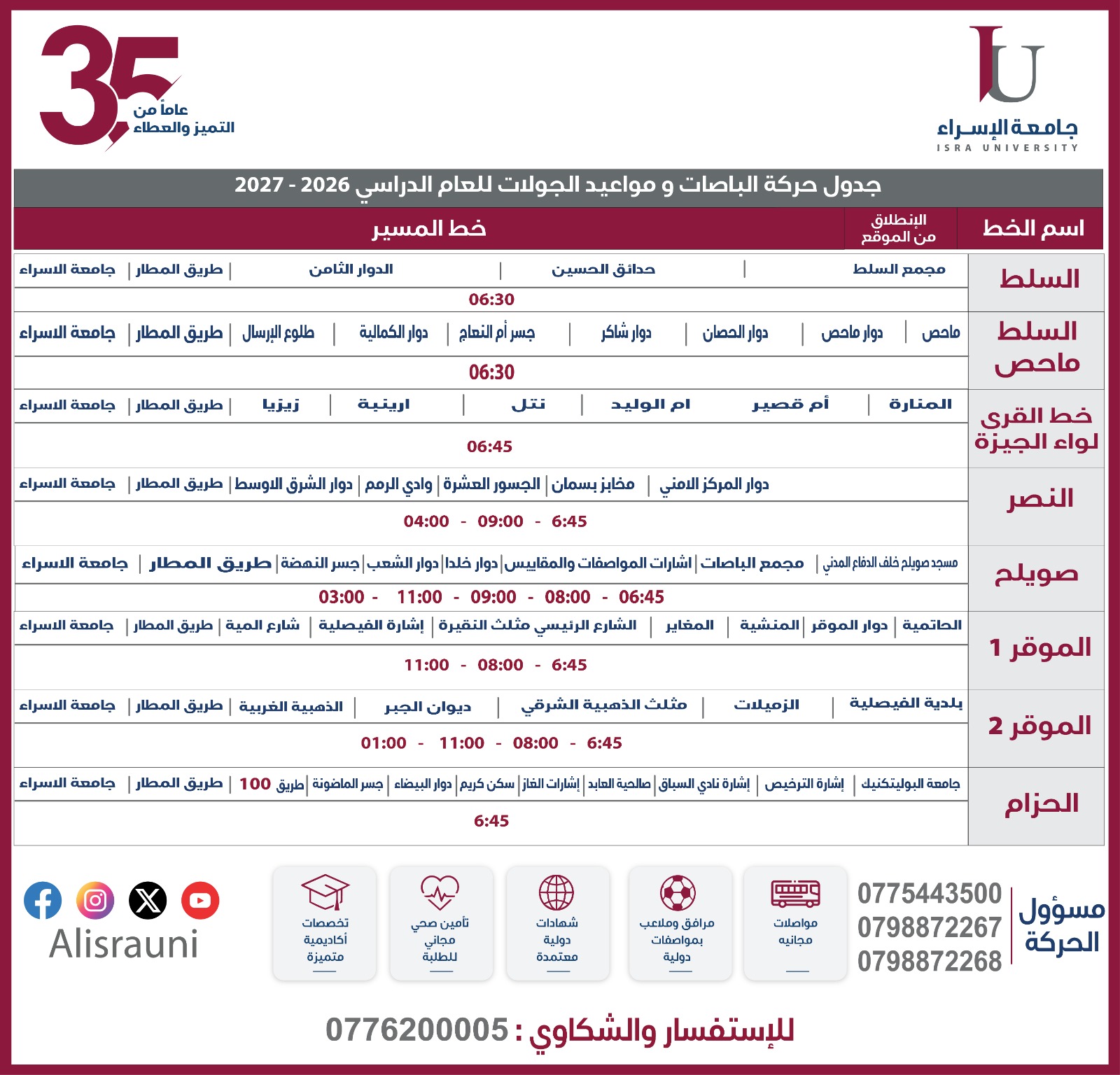 حركة الحافلات 6