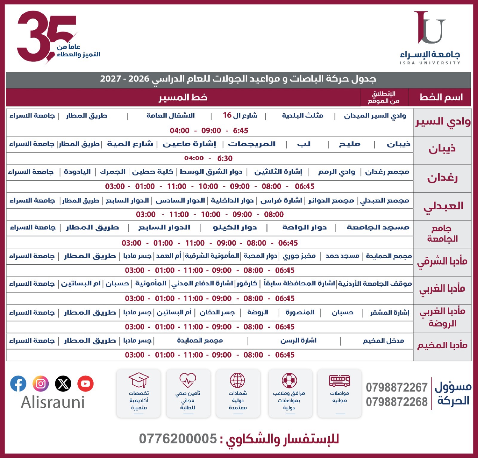 حركة الحافلات 6