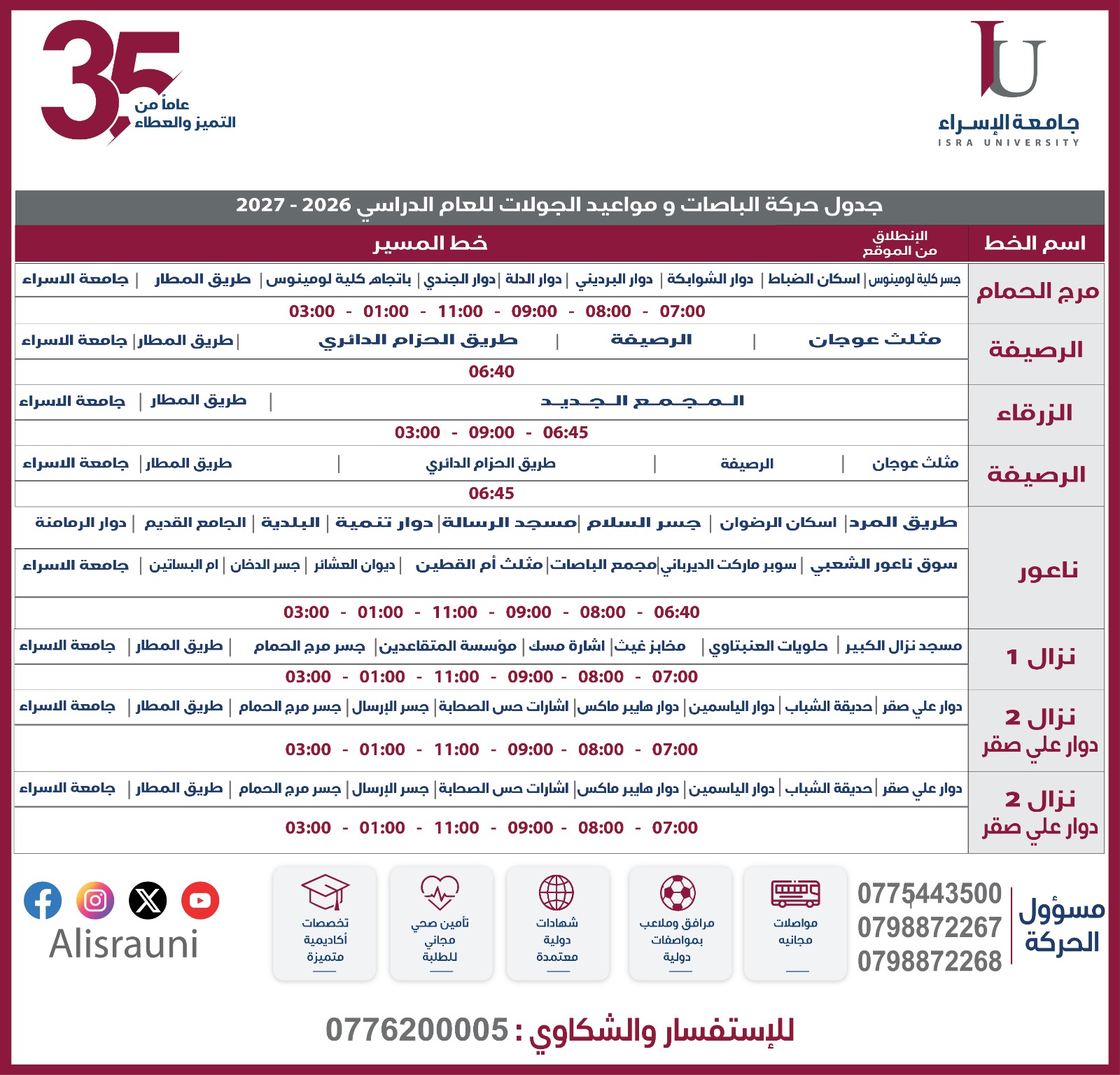 حركة الحافلات 5